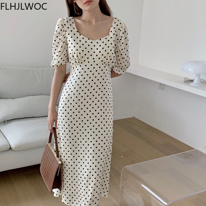 Vintage Fashion Korea - 2021 Zomer Temperament Lady Vrouwen Mode