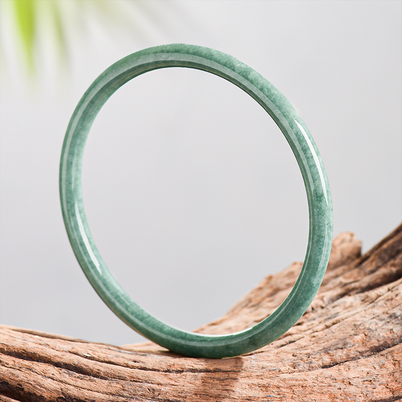 Vintage Fashion For Women - Natuurlijke Birmese Jadeiet Armband Echte Jade