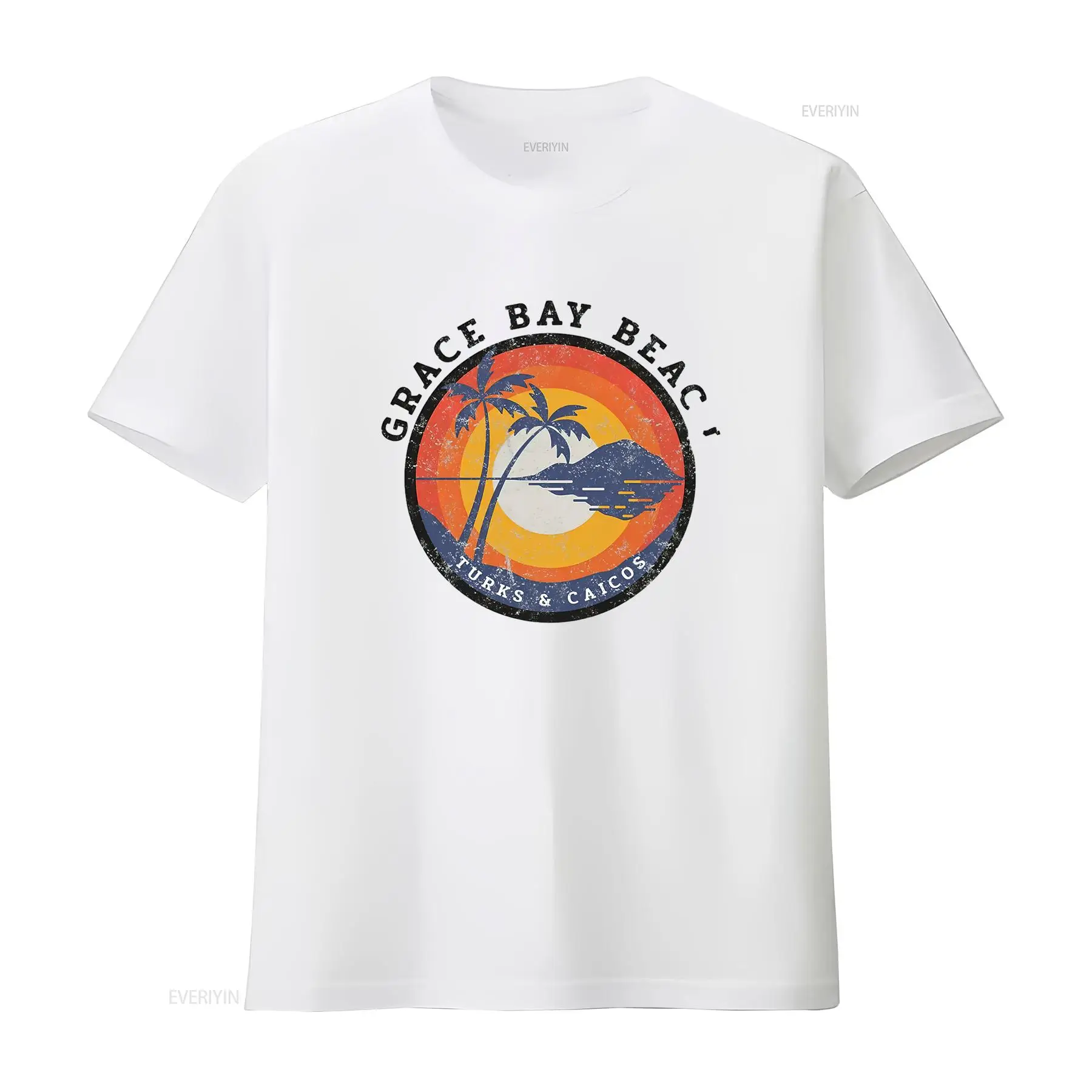 Vintage Fashion Art - Womens Grace Bay Turks Caicos Design