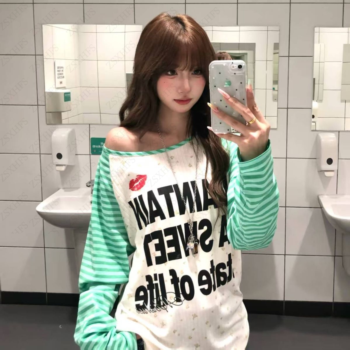 Vintage Fashion Korea - Pullovers Harajuku T-Shirt Vintage Esthetische Streetwear