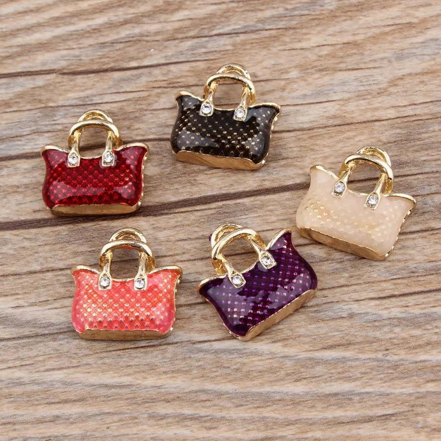 Vintage Fashion Wholesale - 10 Stuks Diy Metalen Emaille Vintage