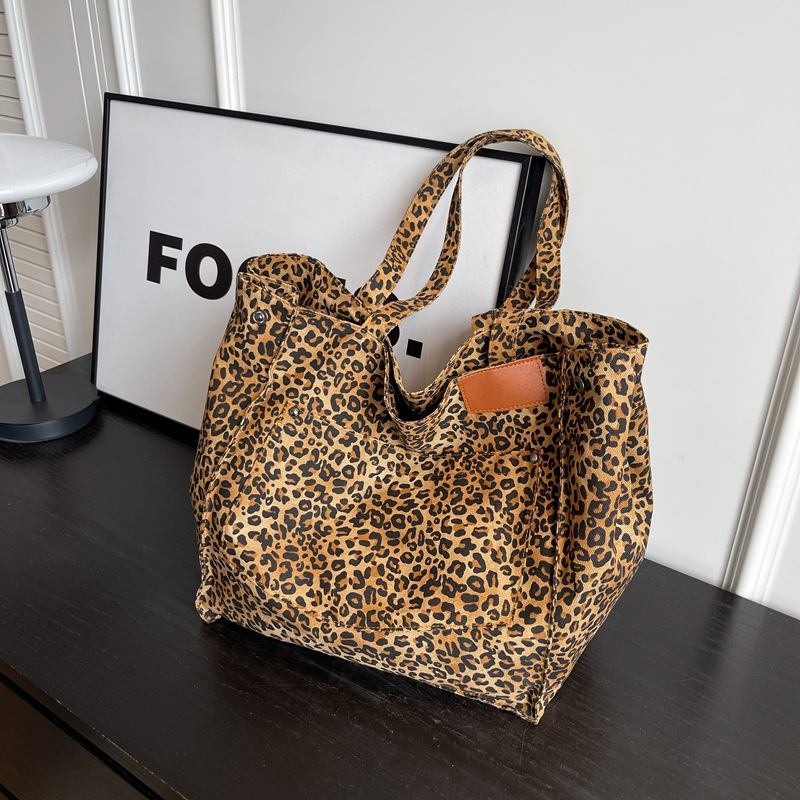 Tote Bag met luipaardprint, vi - Vintage Fashion Shop recensie en prijs