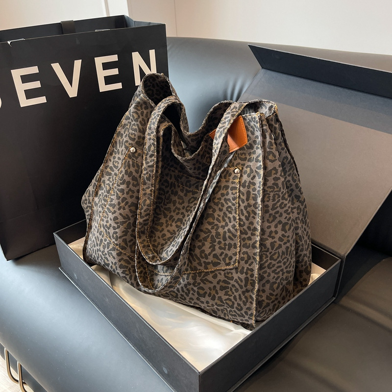 Tote Bag met luipaardprint, vi - Vintage Fashion Shop recensie en prijs