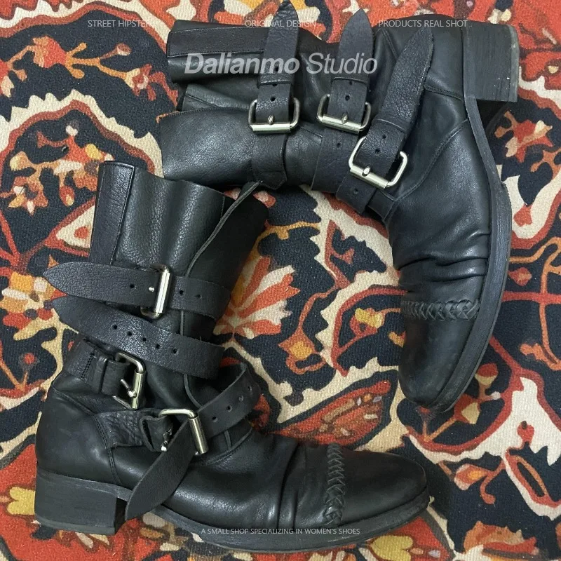 Mode heren lederen motorlaarze - Vintage Fashion For Mens recensie en prijs