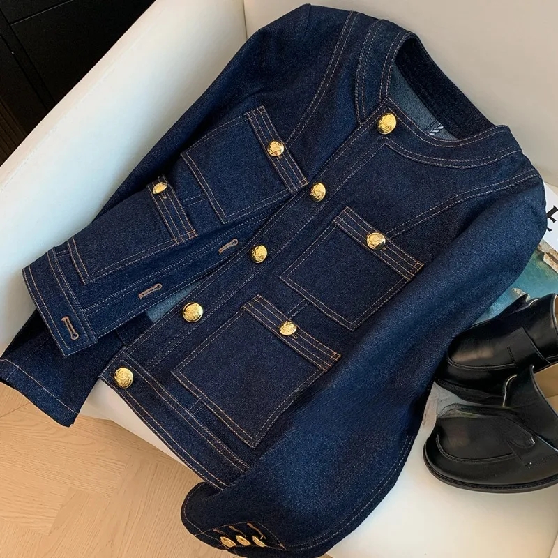 Korea Style Casual Denim Jas D - Vintage Fashion Korea recensie en prijs