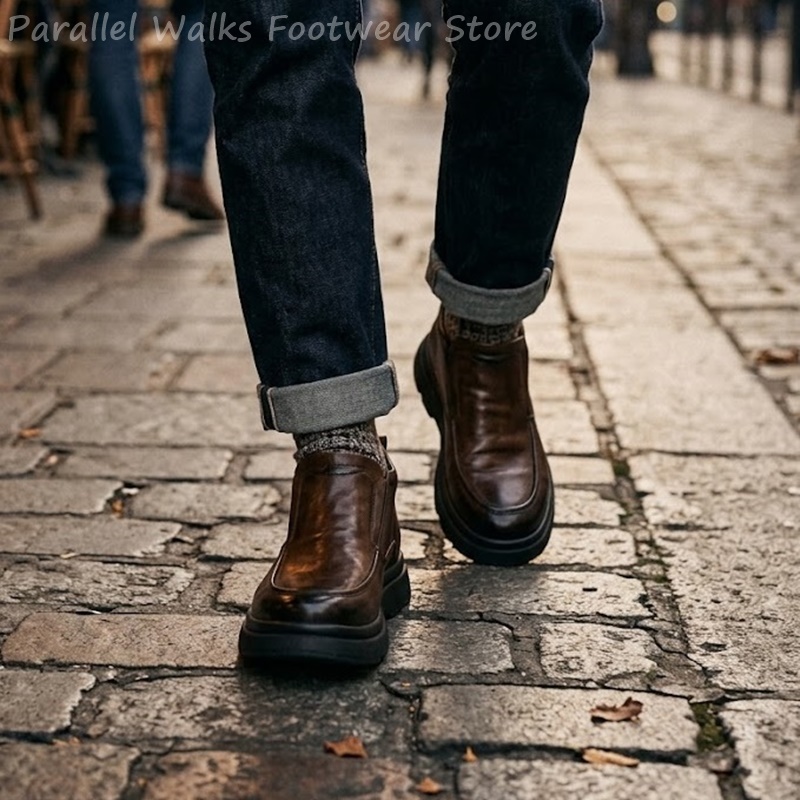 Robuuste Chelsea Boots Heren V - Vintage Fashion For Mens recensie en prijs