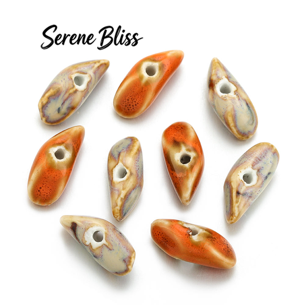 10/20 stuks keramische kralen, - Vintage Fashion Wholesale recensie en prijs