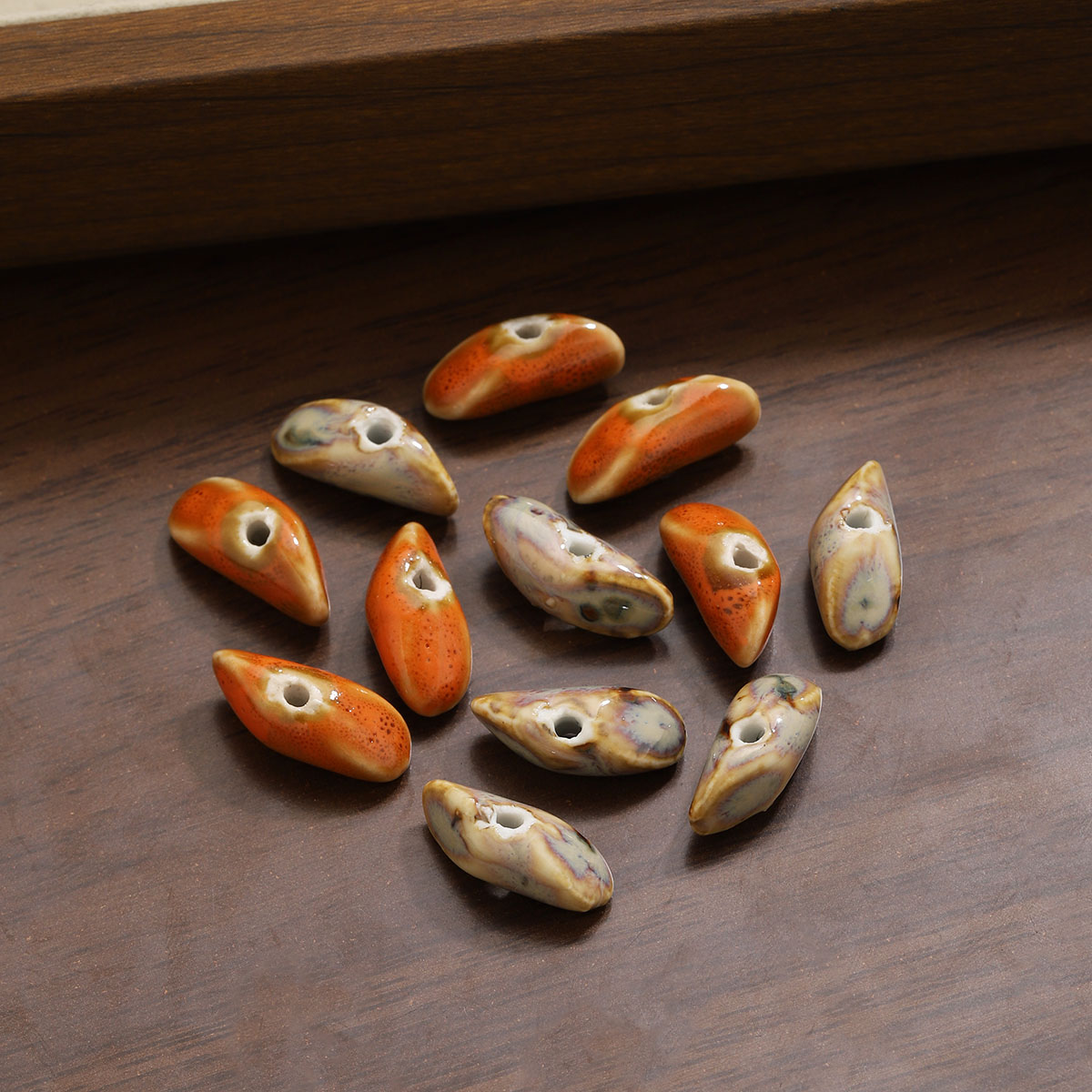 10/20 stuks keramische kralen, - Vintage Fashion Wholesale recensie en prijs