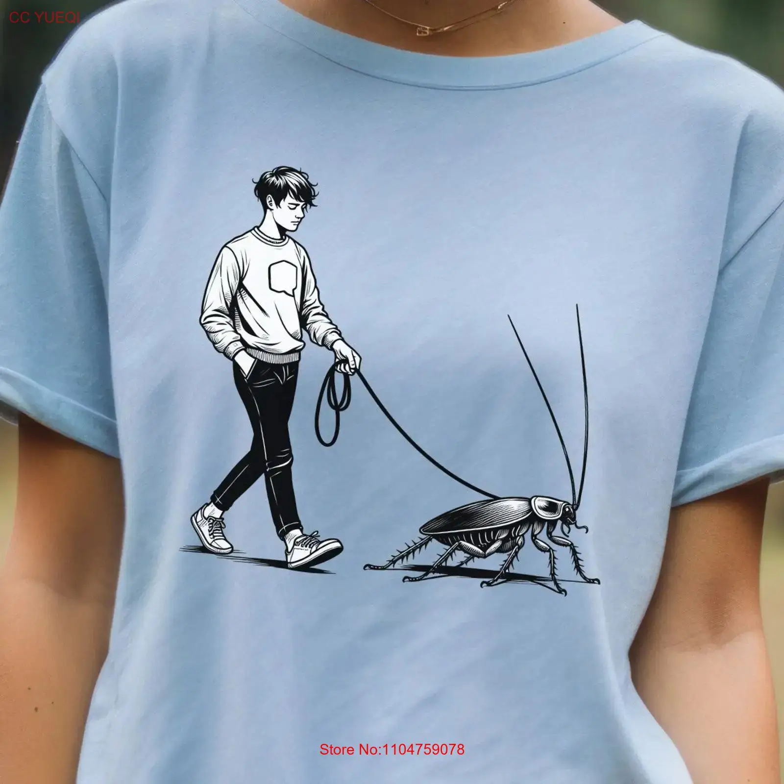 Grappige kakkerlak T-shirt voo - Vintage Fashion Bug recensie en prijs