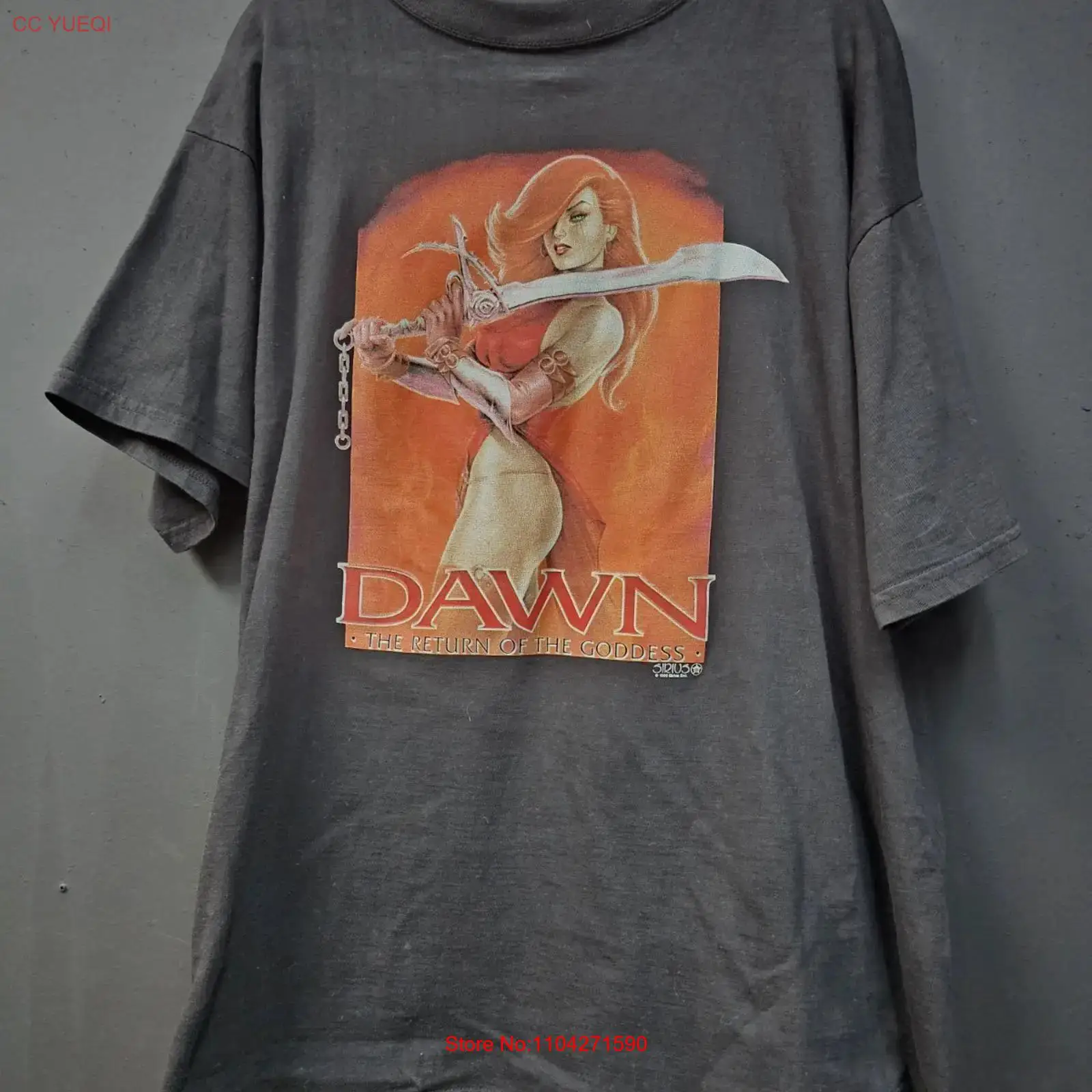 Vintage jaren 1990 Dawn T-shir - Vintage Fashion Victim Shirt recensie en prijs