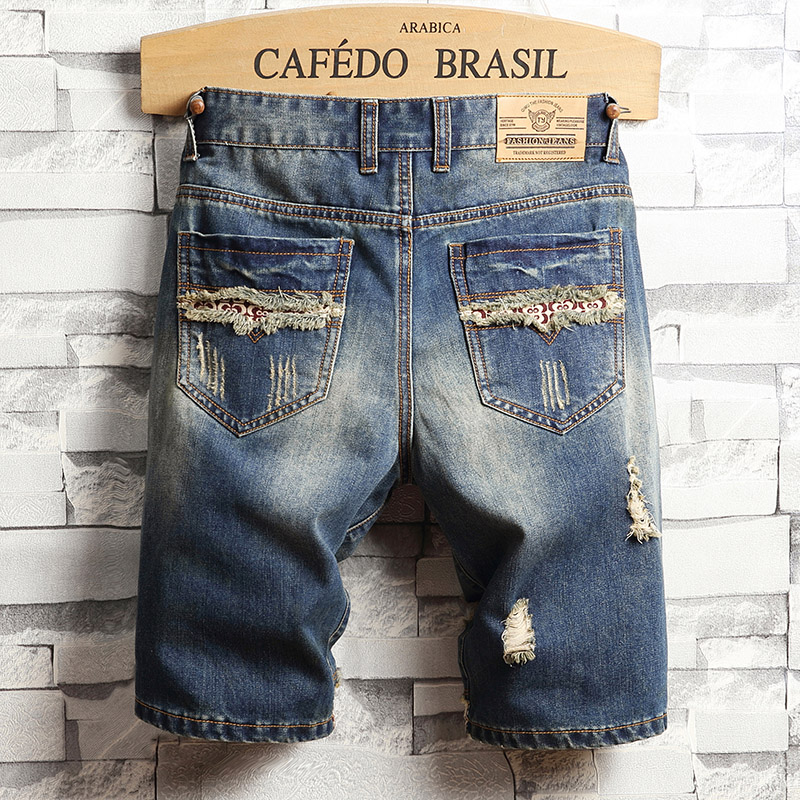 Gescheurde hiphop-denimshorts  - Vintage Fashion Jeans recensie en prijs