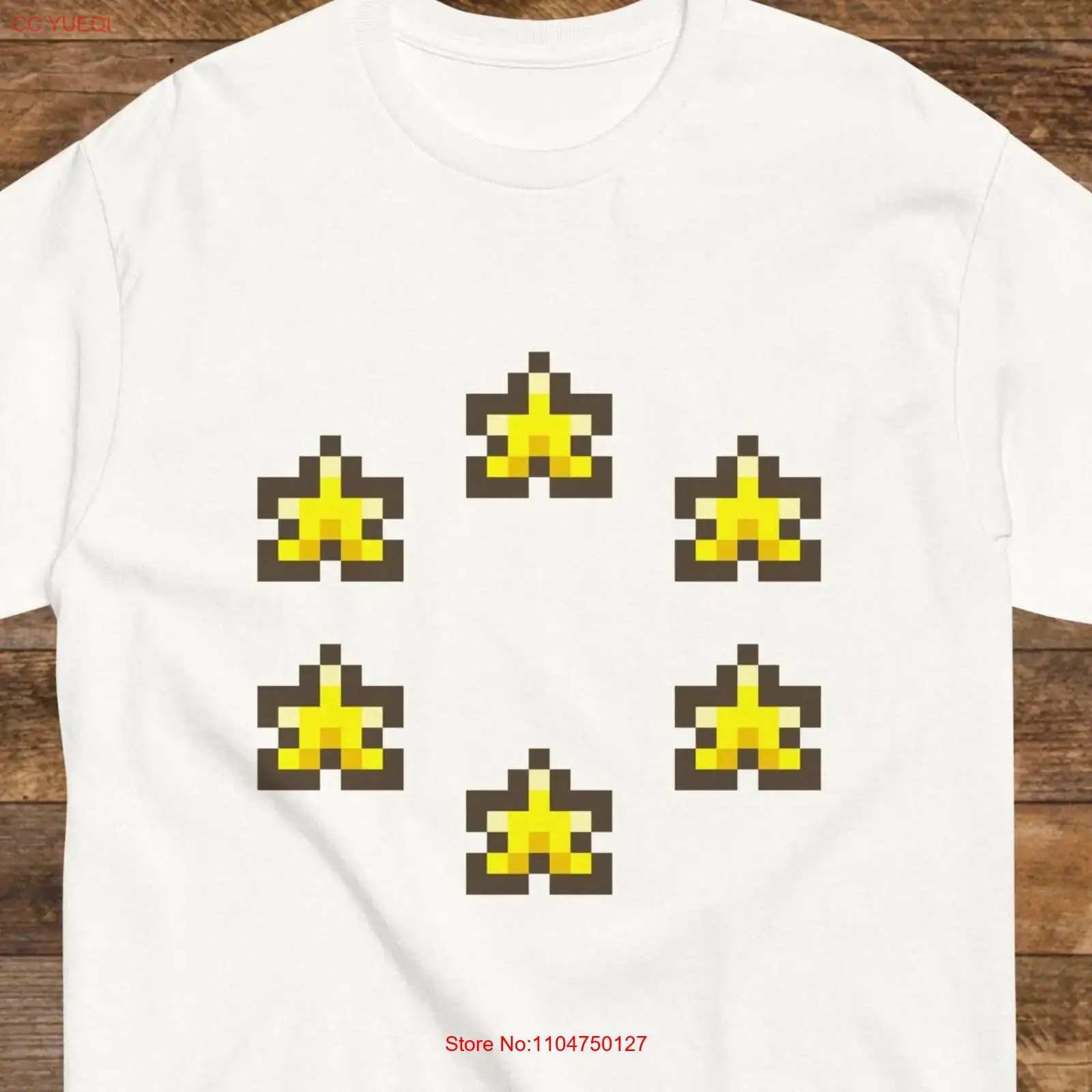 Stardew Valley Stars T-shirt C - Vintage Fashion Community recensie en prijs