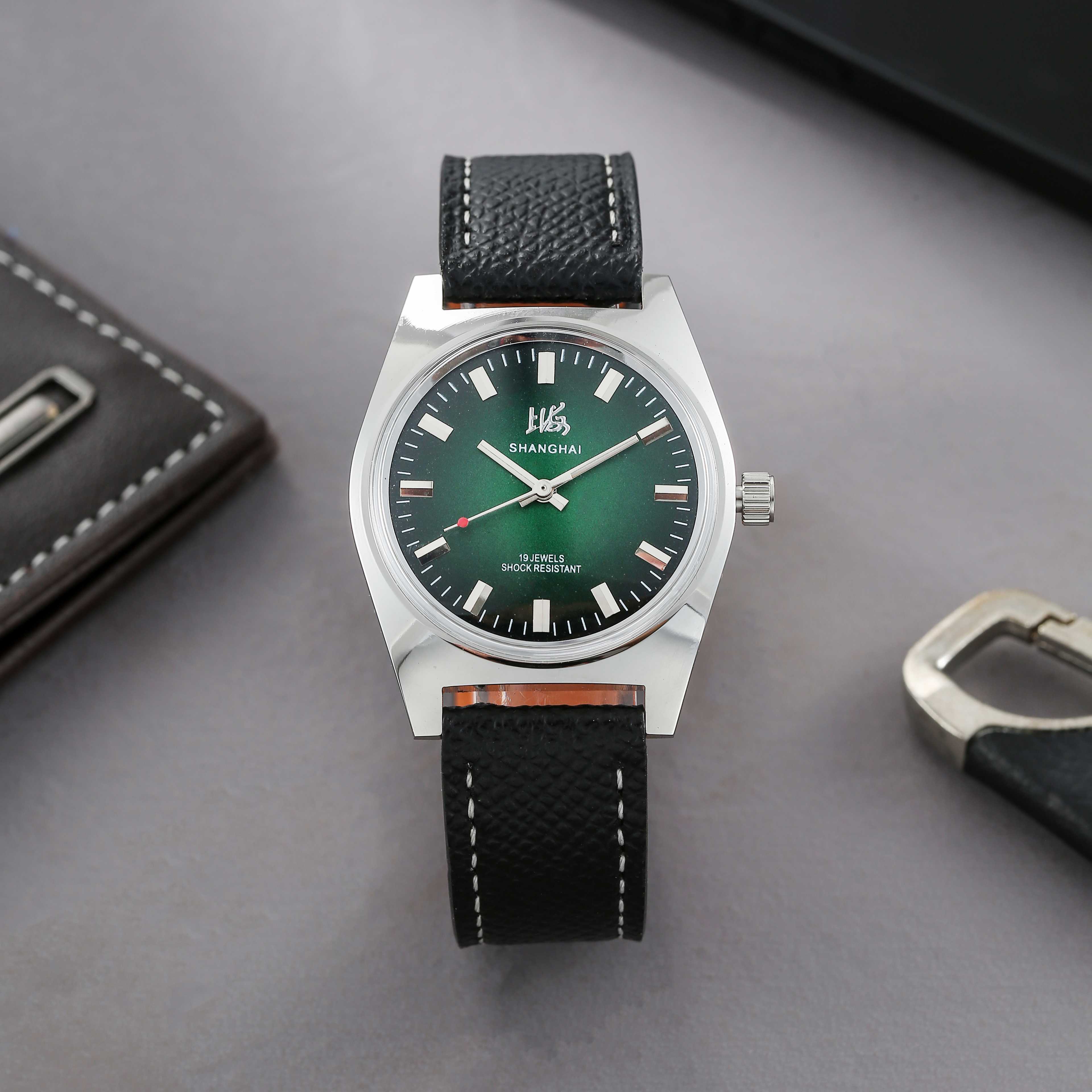 Shanghai 36MM Heren Handopwind - Vintage Fashion Wholesale recensie en prijs