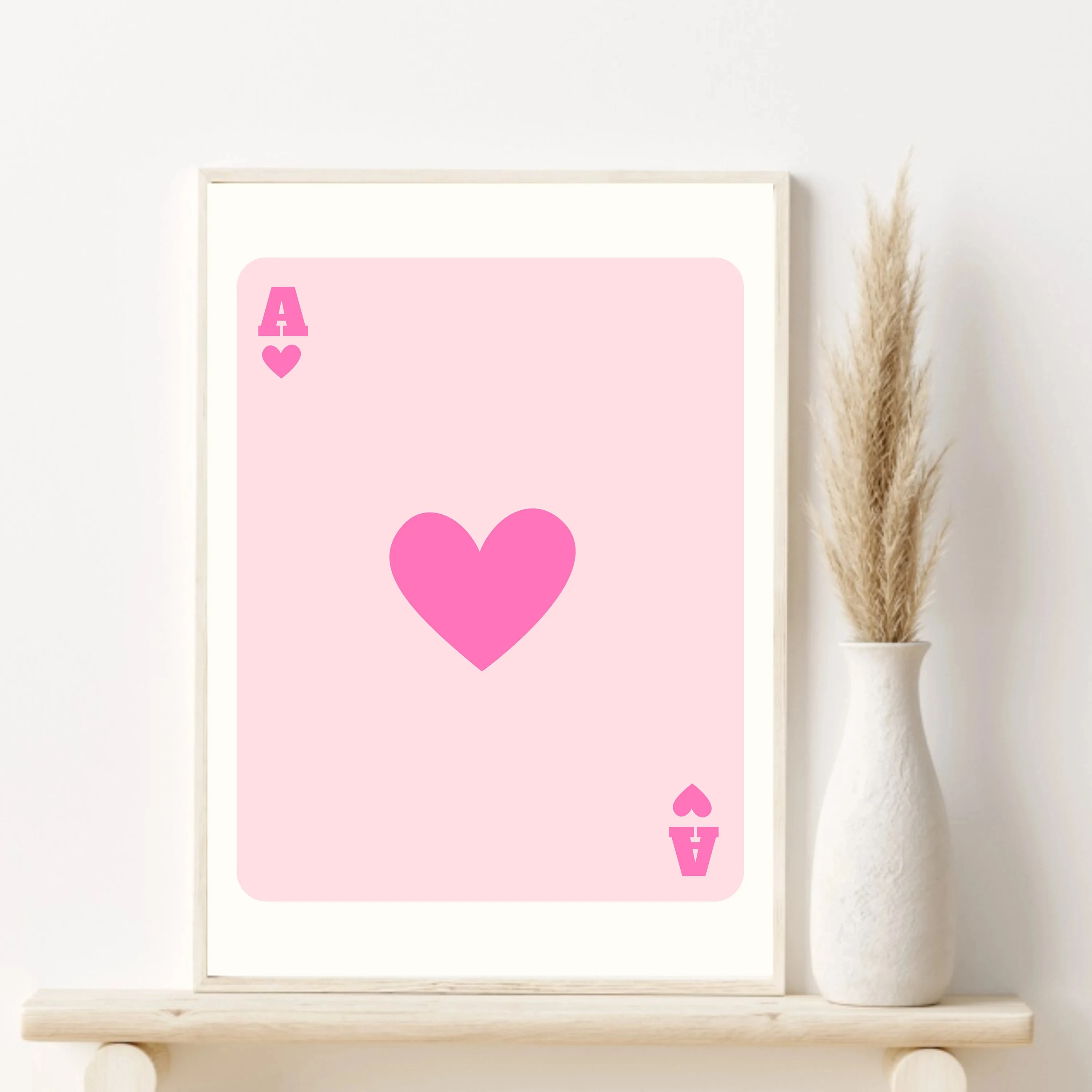 1pc canvas schilderij roze Mat - Vintage Fashion Art recensie en prijs