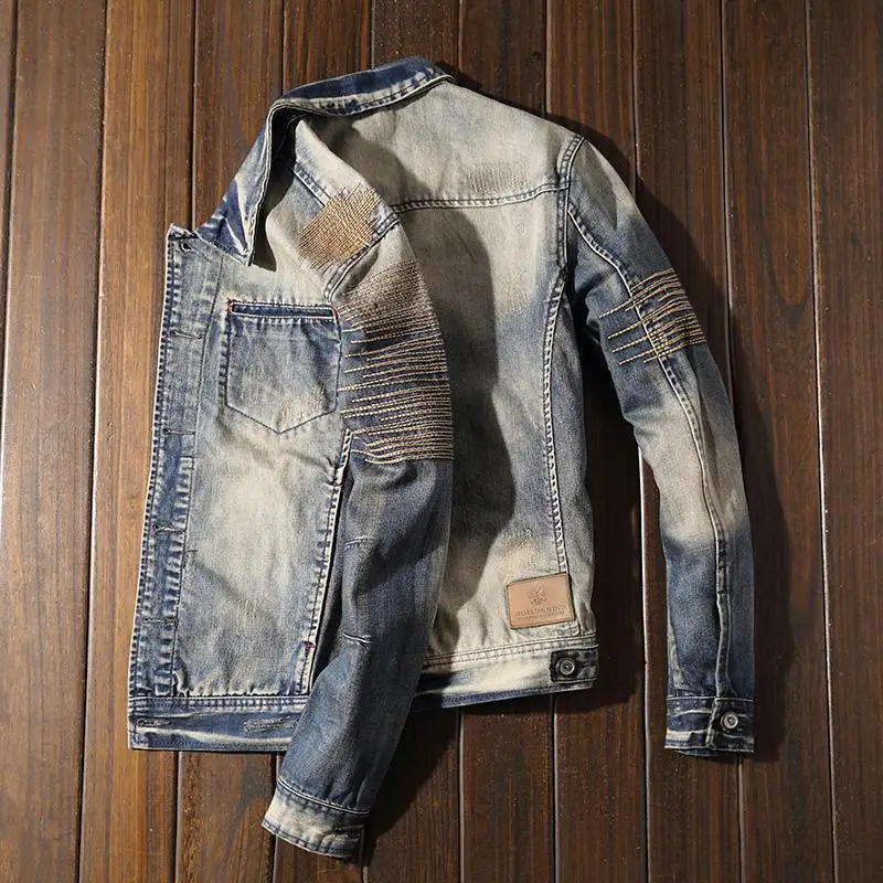 Cowboyjas voor heren, herfst,  - Vintage Fashion Korea recensie en prijs