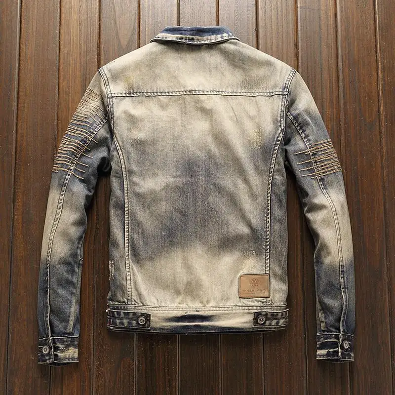 Cowboyjas voor heren, herfst,  - Vintage Fashion Korea recensie en prijs