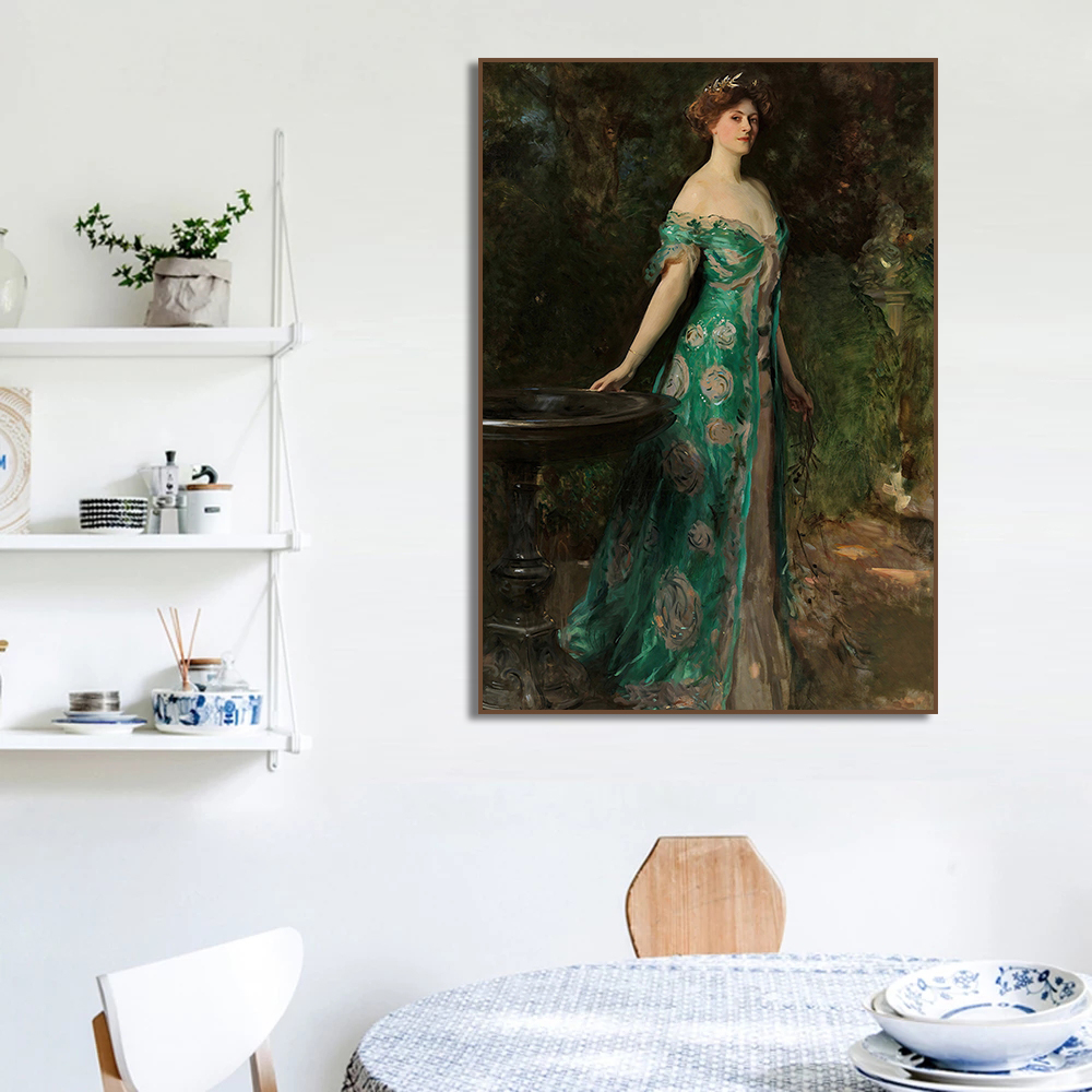 Renaissance Vrouwen Portret Po - Vintage Fashion Art recensie en prijs