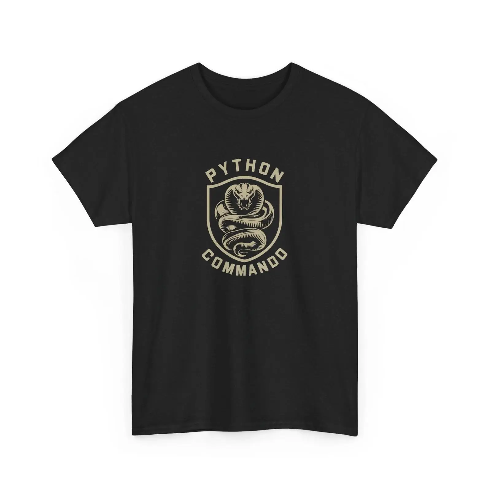 PYTHON COMMANDO T-shirt van zw - Vintage Fashion Expert recensie en prijs