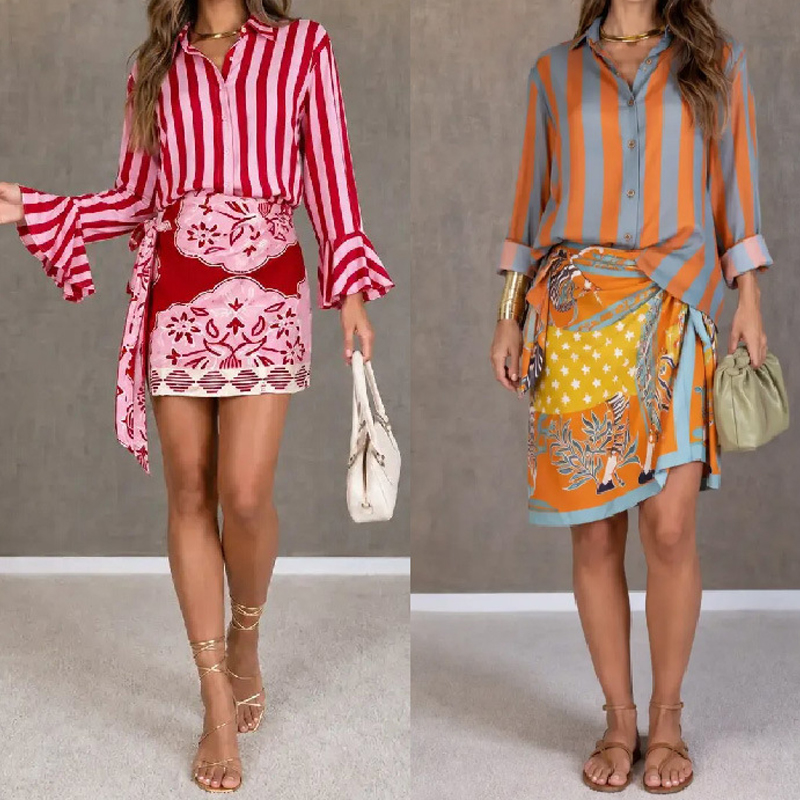 Strandpak met reverskraag, kno - Vintage Fashion Patterns recensie en prijs