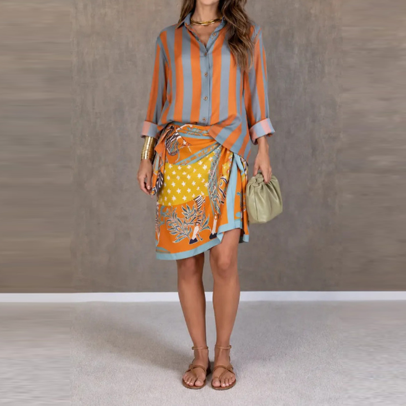 Strandpak met reverskraag, kno - Vintage Fashion Patterns recensie en prijs