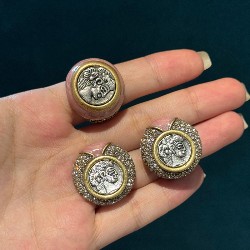 Vintage antieke munten roze si - Vintage Fashion Old Money recensie en prijs