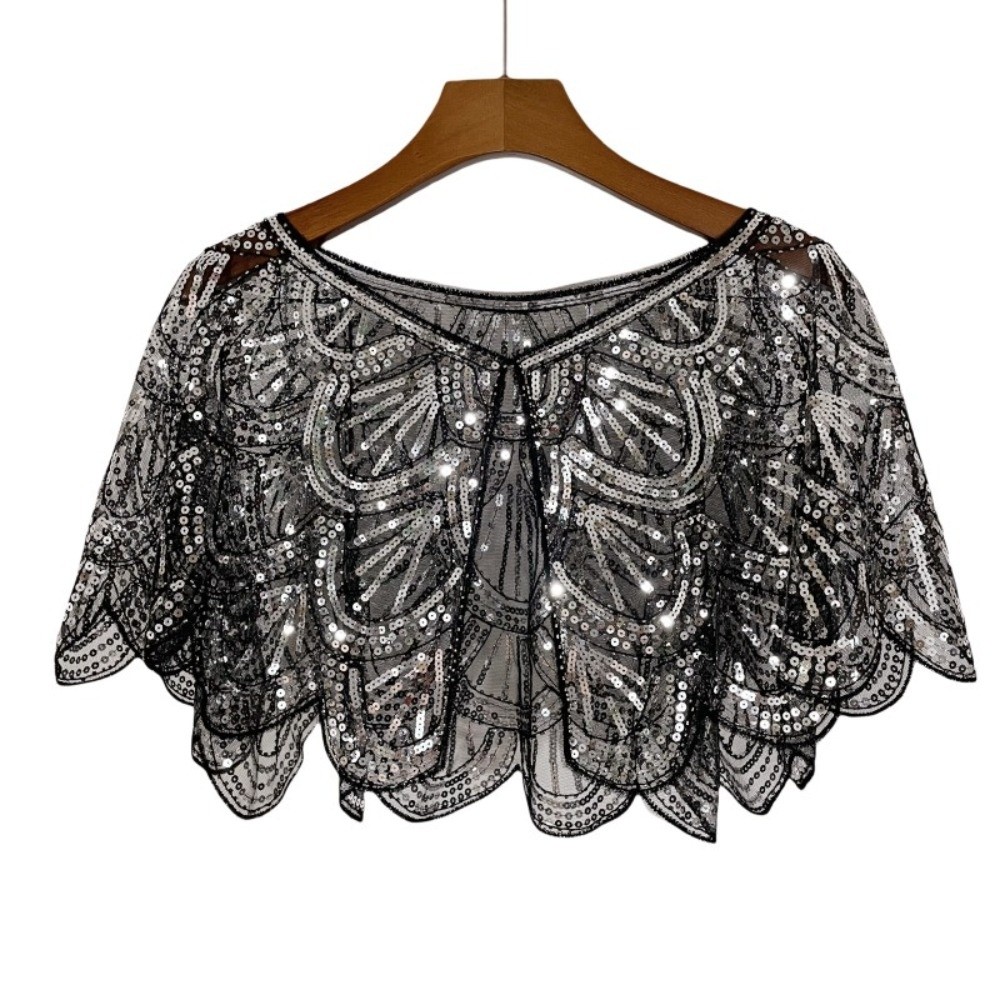 Art Deco uitgeholde sjaal met  - Vintage Fashion Art recensie en prijs