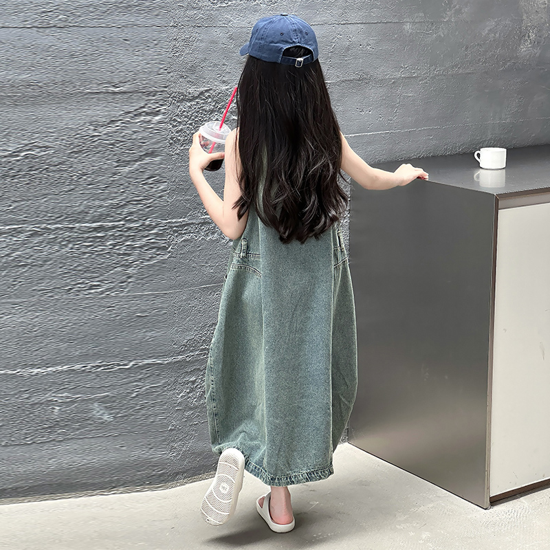 Vintage blauwe kinderen meisje - Vintage Fashion Jeans recensie en prijs