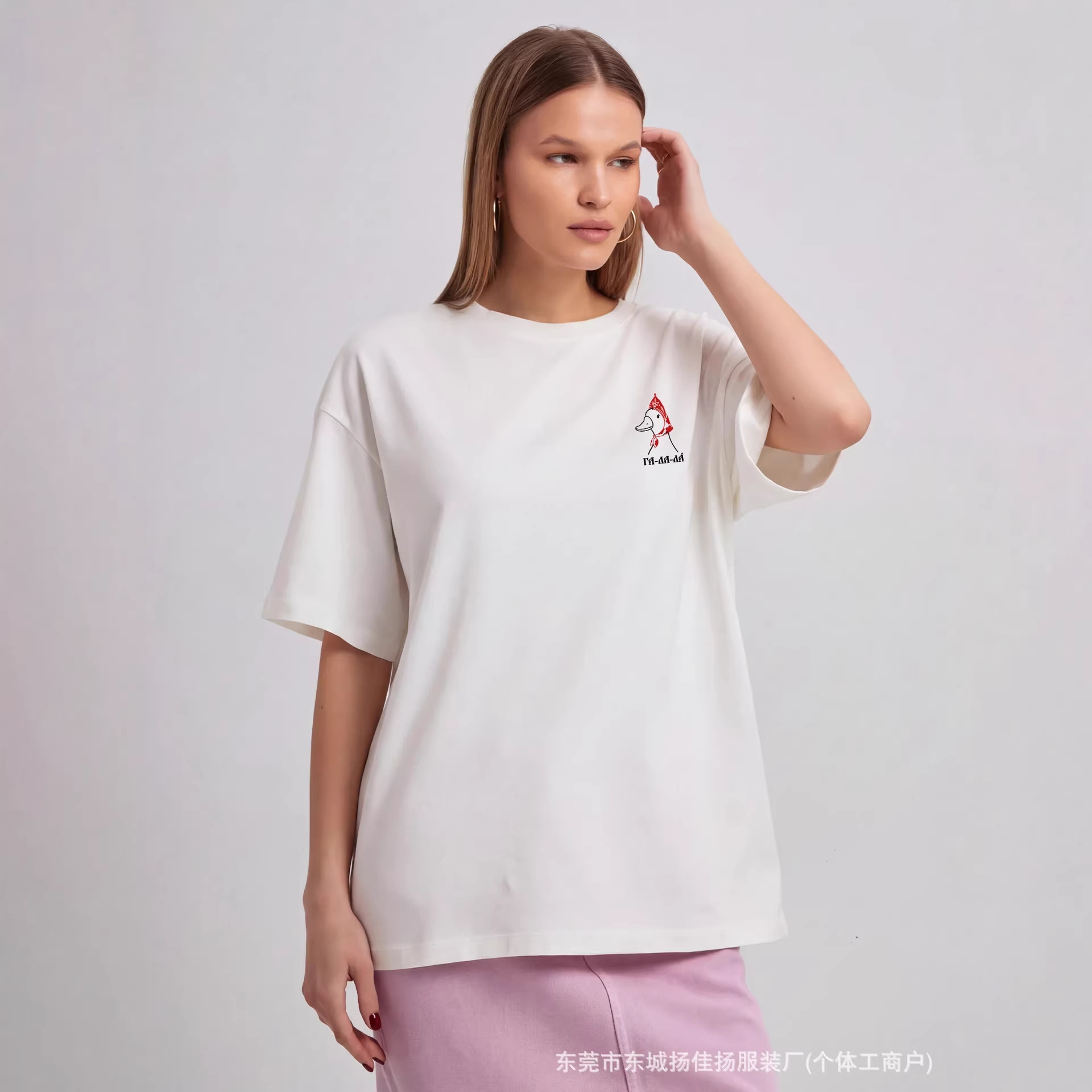 Grappig oversized katoenen T-s - Quirky Vintage Fashion recensie en prijs