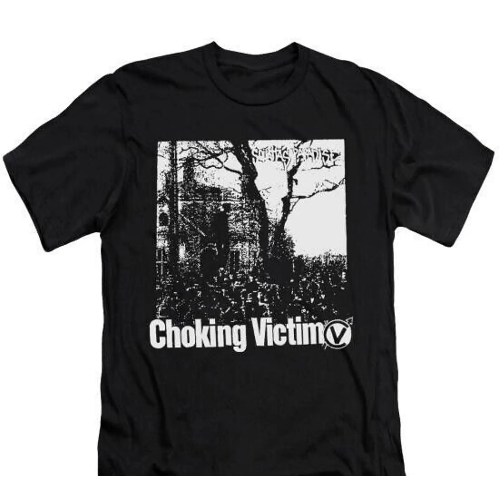Choking Victim Squattas paradi - Vintage Fashion Victim Shirt recensie en prijs