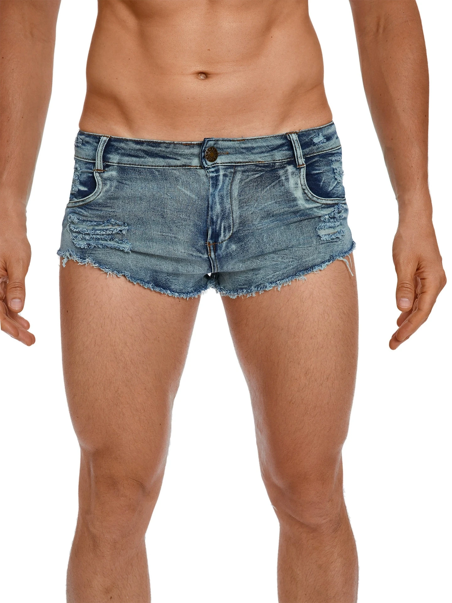 Heren jeansshorts met lage tai - Vintage Fashion Jeans recensie en prijs