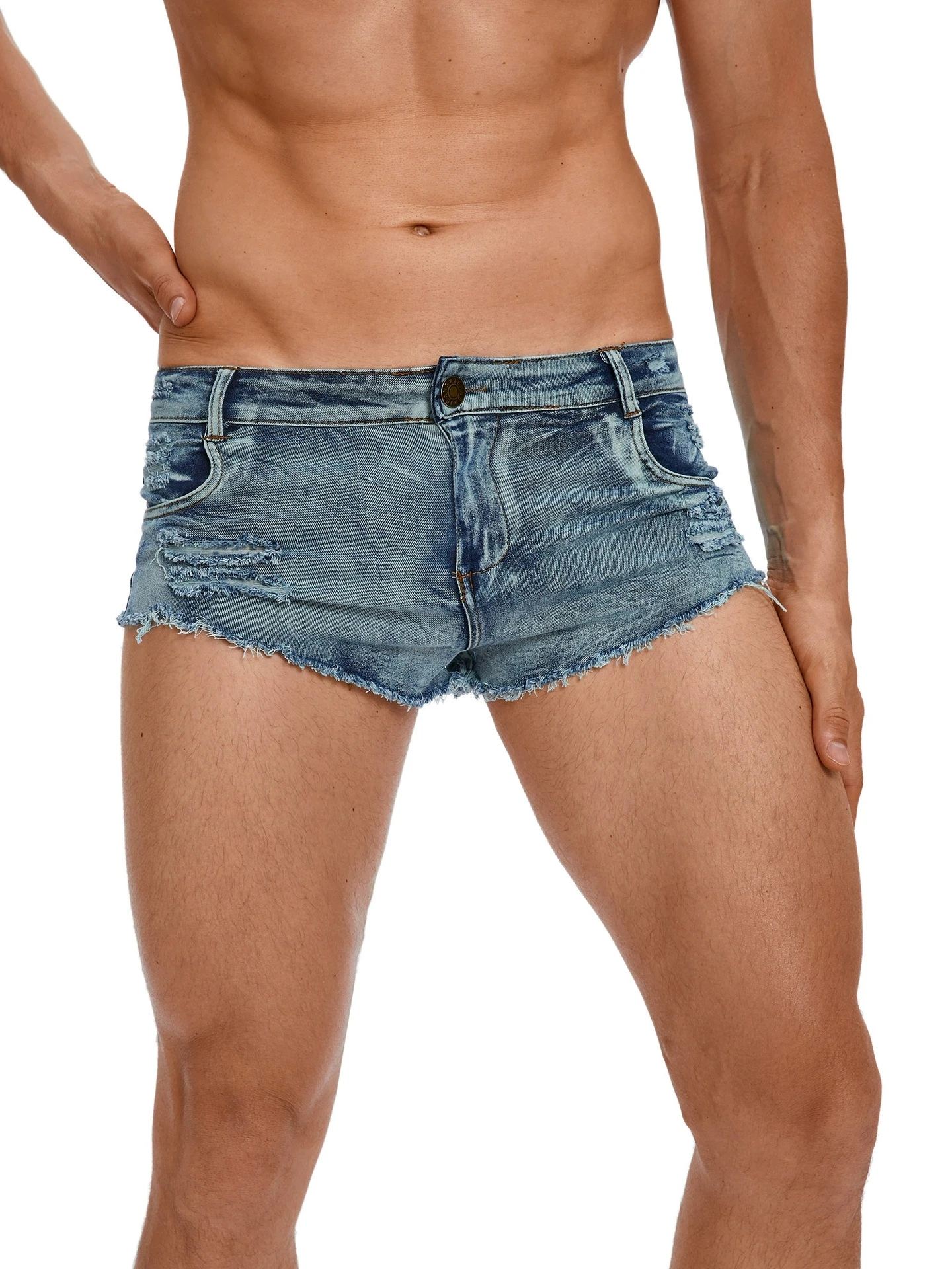 Heren jeansshorts met lage tai - Vintage Fashion Jeans recensie en prijs
