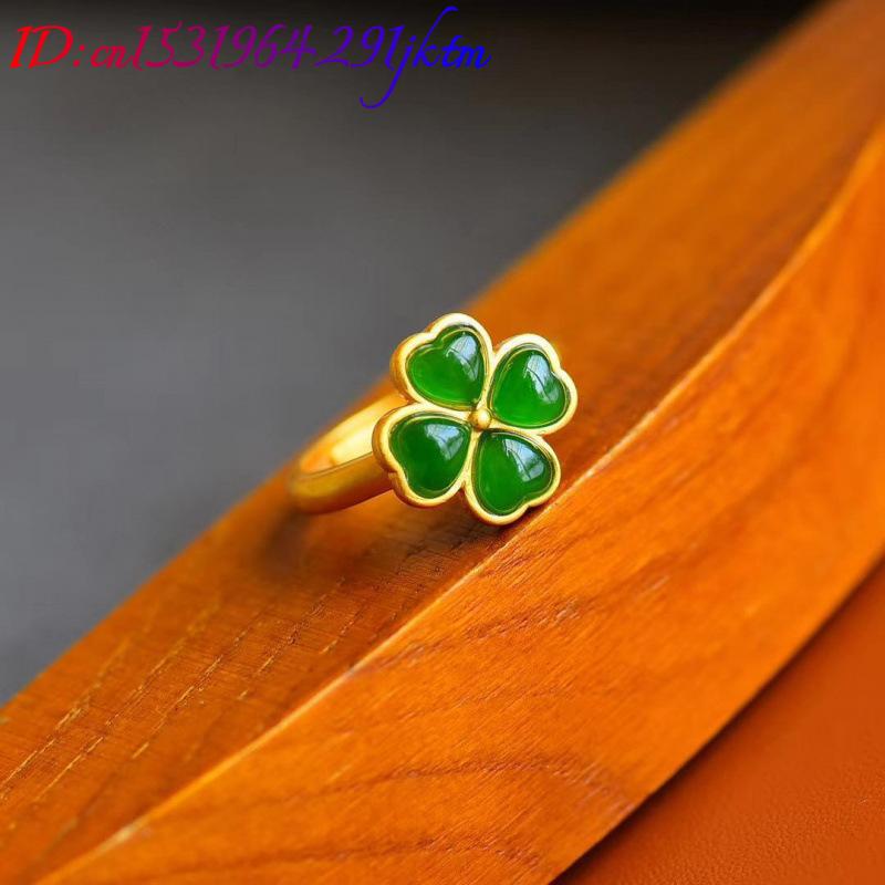 Natuurlijke Groene Jade Klaver - Vintage Fashion For Women recensie en prijs