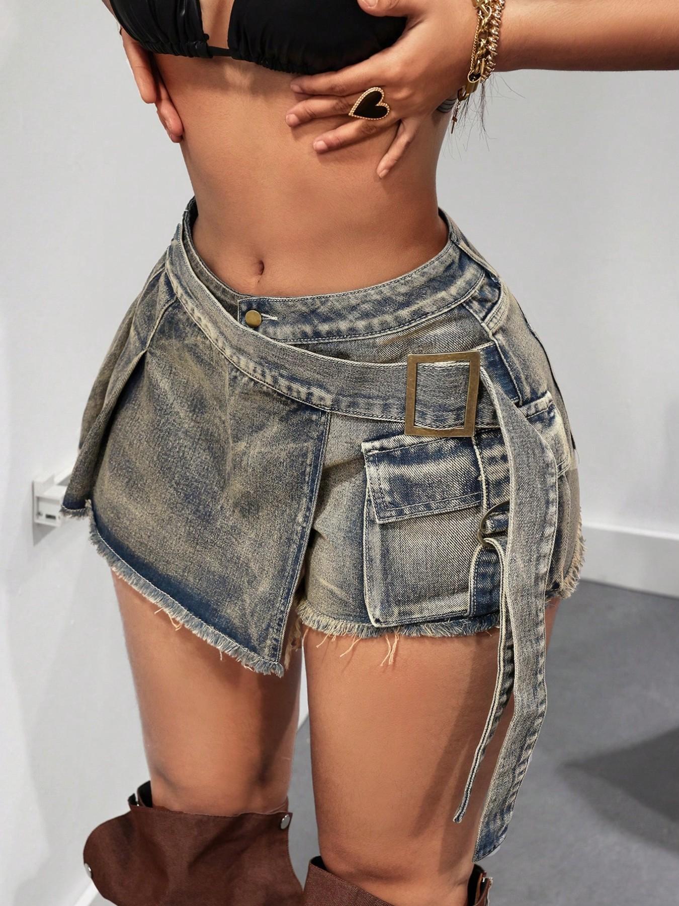 Vintage denim rokbroek met hog - Vintage Fashion Patterns recensie en prijs